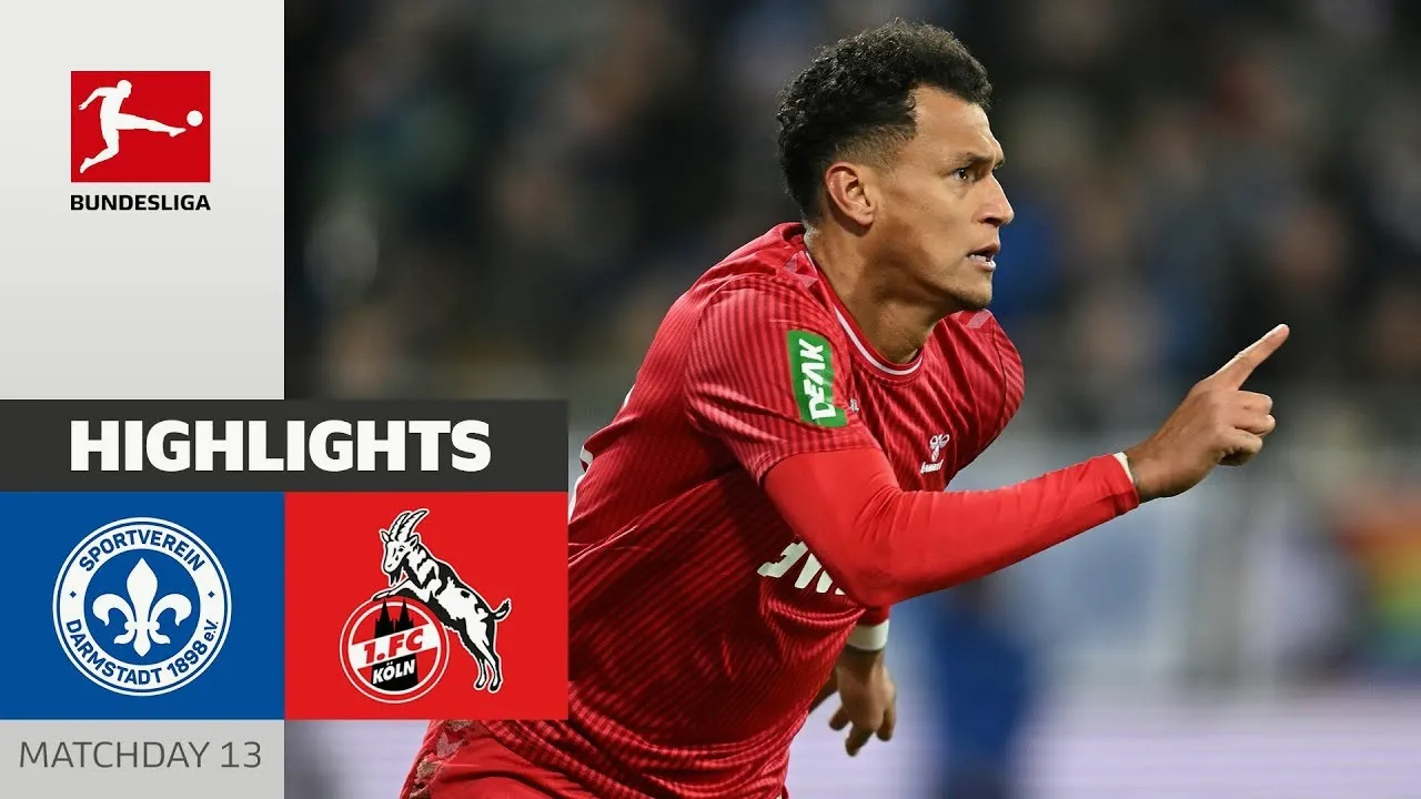 ไฮไลท์ฟุตบอล บุนเดสลีก้า เยอรมัน 2023/24 นัดที่ดาร์มสตัดท์พ่ายคารัง 0-1 โคโลญจน์ 02/12/2566 dooball168hd.com