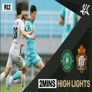 ดูไฮไลท์ฟุตบอลเคลีกดิวิชั่น2 เกาหลี อันซาน กรีนเนอร์ส เสมอ กยองนัม 1-1 สนุกครบรสที่ dooball168hd.com