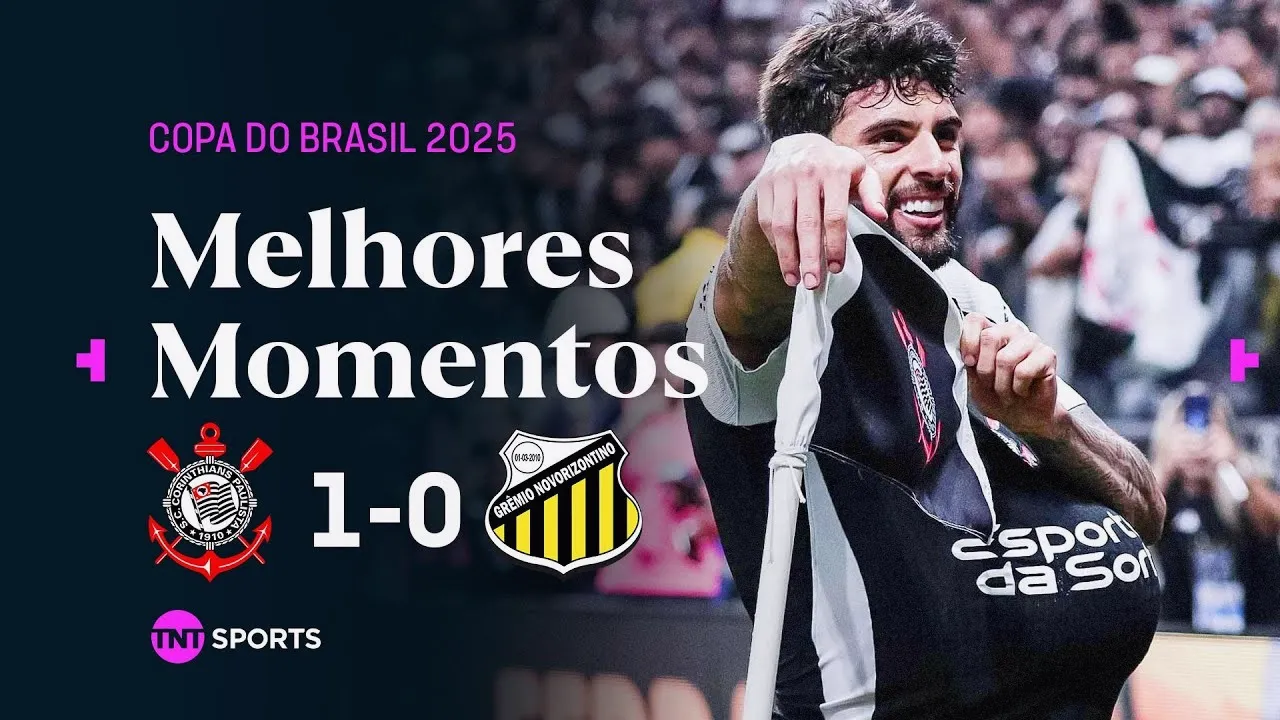 ไฮไลท์ฟุตบอล บราซิล คัพ 2025 โครินเธียนส์ เฉือน เกรมิโอ โนโวริซอนติโน่ 1-0 22 พฤษภาคม 2568 ดูคลิปไฮไลท์เพิ่มเติมที่ dooball168hd.com