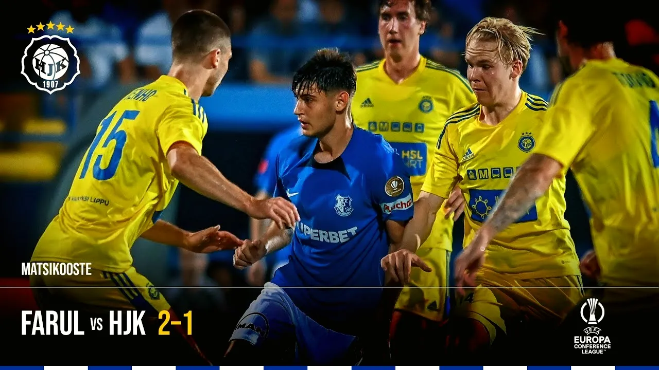 ดูไฮไลท์ฟารูล คอนสแตนต้าเฉือนเอชเจเค เฮลซิงกิ 2-1 ในศึกยูฟ่ายูโรปาคอนเฟอเรนซ์ลีก ทาง dooball168hd.com