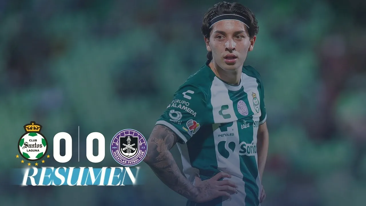 ไฮไลท์ฟุตบอล ซานโตส ลากูน่า เสมอ มาซัตลาน เอฟซี 0-0 ในเกมเม็กซิโก พรีเมร่า ดิวิชั่น ฤดูกาล 2024/25 เมื่อ 26 ตุลาคม 2567