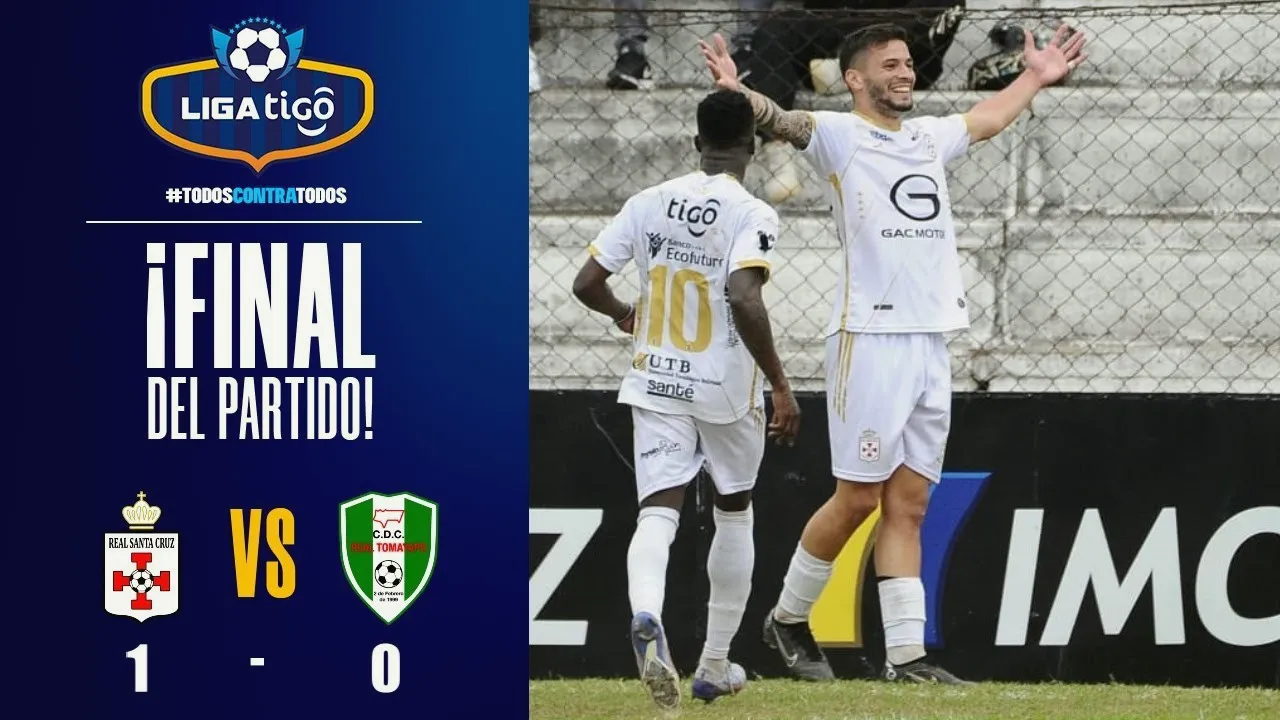 เรอัล ซานต้า ครูซ เฉือน เรอัล โทมายาโป้ 1-0 รับสามแต้มสำคัญในโบลิเวียลีกาเดอฟุตบอล
