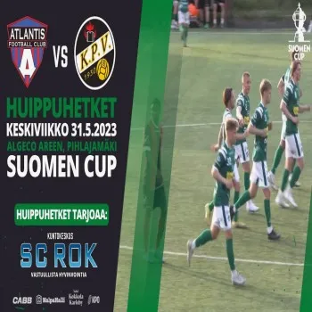 แอตแลนติส เอฟซี พ่ายคาบ้าน เคพีวี คอคคูล่า 1-0 ในศึกฟินแลนด์ คัพ 2023 เกมพลิกจากประตูชัยช่วงท้าย