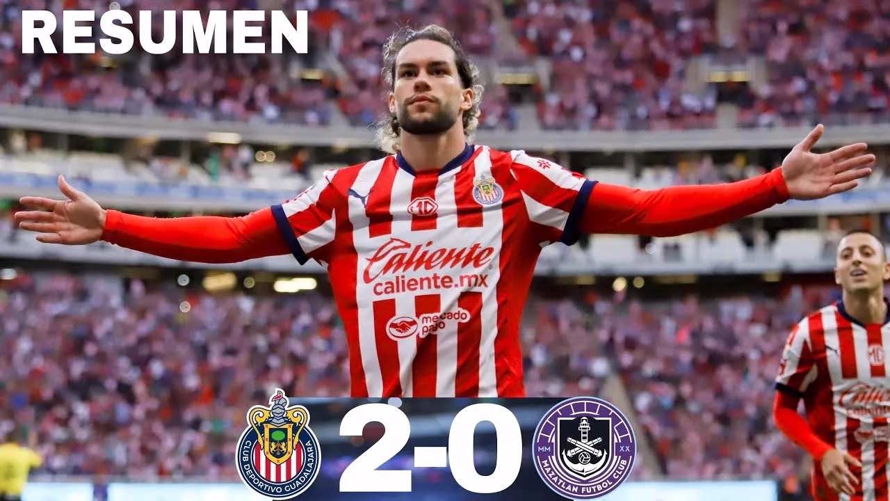 ชีวาส กัวดาลาจาร่า ถล่ม มาซัตลาน เอฟซี 2-0 ในเกมเม็กซิโก พรีเมร่า ดิวิชั่น วันที่ 21 กรกฎาคม 2567