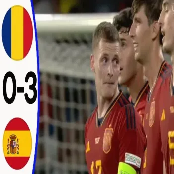 ไฮไลท์ฟุตบอลสเปนบุกถล่มโรมาเนีย 3-0 ในศึกชิงแชมป์แห่งชาติยุโรปรุ่นอายุไม่เกิน 21 ปีจาก dooball168hd