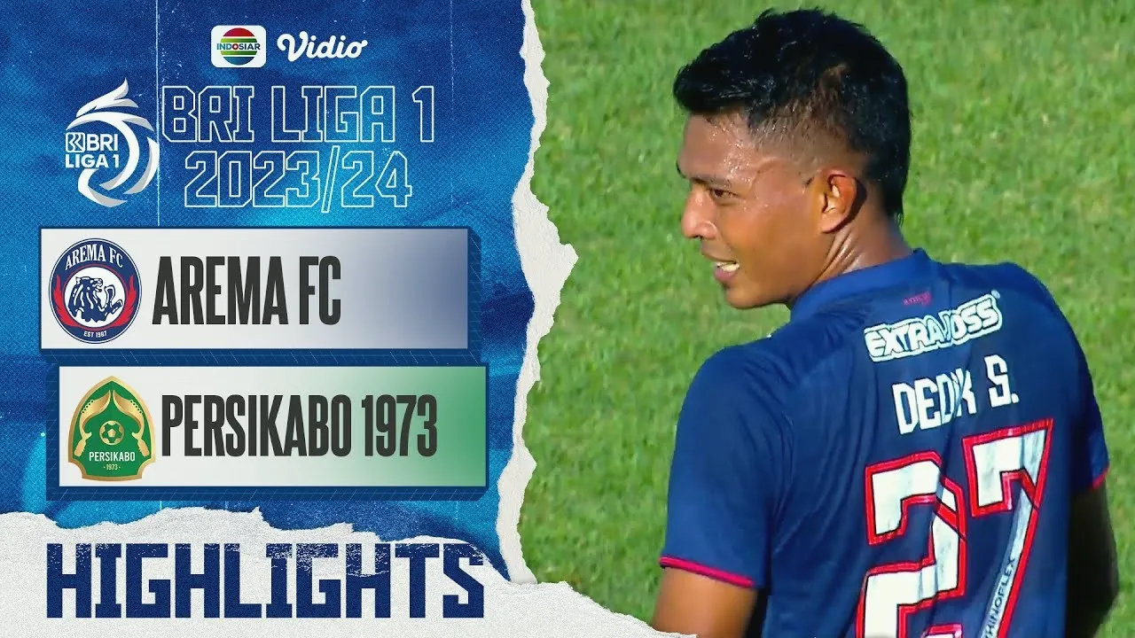 ไฮไลท์ อารีมา เอฟซี เฉือน พีเอส ติร่า 1-0 ศึกอินโดนีเซีย ซูเปอร์ลีก้า 2023 ณ dooball168hd.com