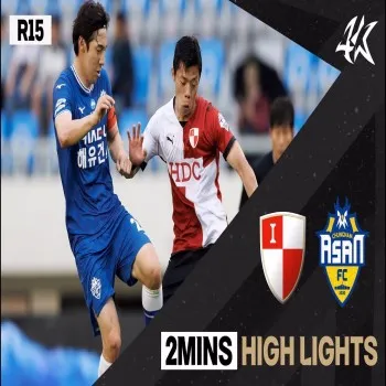 ชมไฮไลท์ปูซานไอปาร์คเปิดรังเชือดชุงนัมอาซาน 2-0 ศึกเคลีกสองเกาหลีใต้