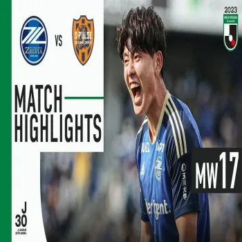 ไฮไลท์ฟุตบอล มาชิดา เซลเวีย บุกเฉือน ชิมิสุ เอสพัลส์ 2-1 ศึกเจลีกดิวิชั่น 2
