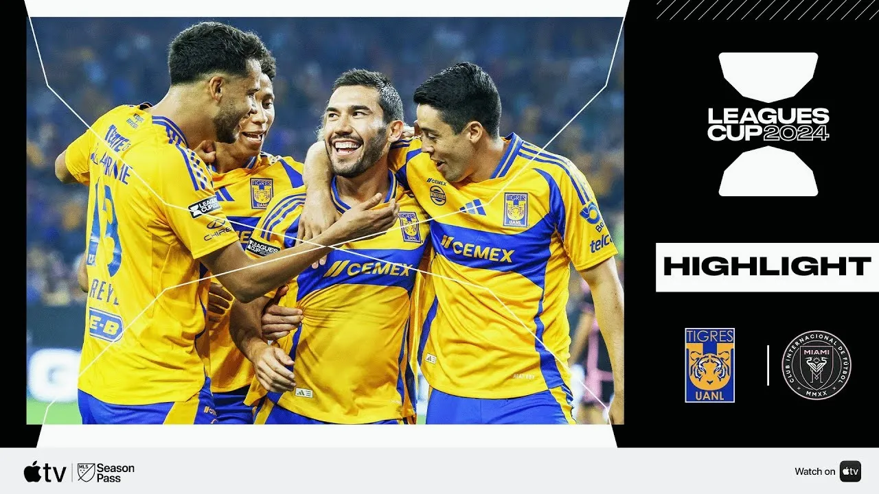 ไฮไลท์บอลคัพคัพ 2024: ไทเกรส ยูเอเอ็นแอล พลิกชนะ อินเตอร์ ไมอามี่ 2-1 ศึกคอนคาเคฟ ลีก 04/08/2567