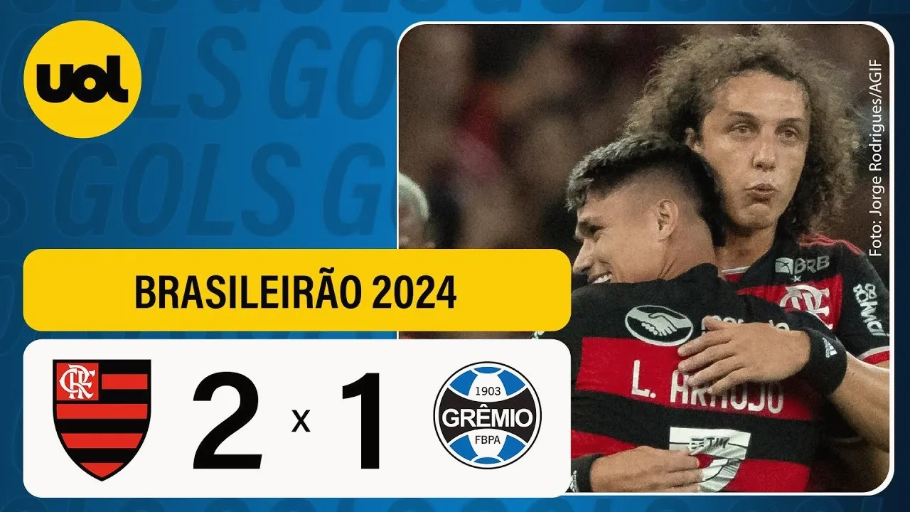 ไฮไลท์ฟุตบอล บราซิล ซีรี่ย์เอ 2024 14/06/2567 ฟลาเมงโก้เปิดรังเฉือนชนะ เกรมิโอ ปอร์โต้ 2-1 ศึกบราซิลเลี่ยน