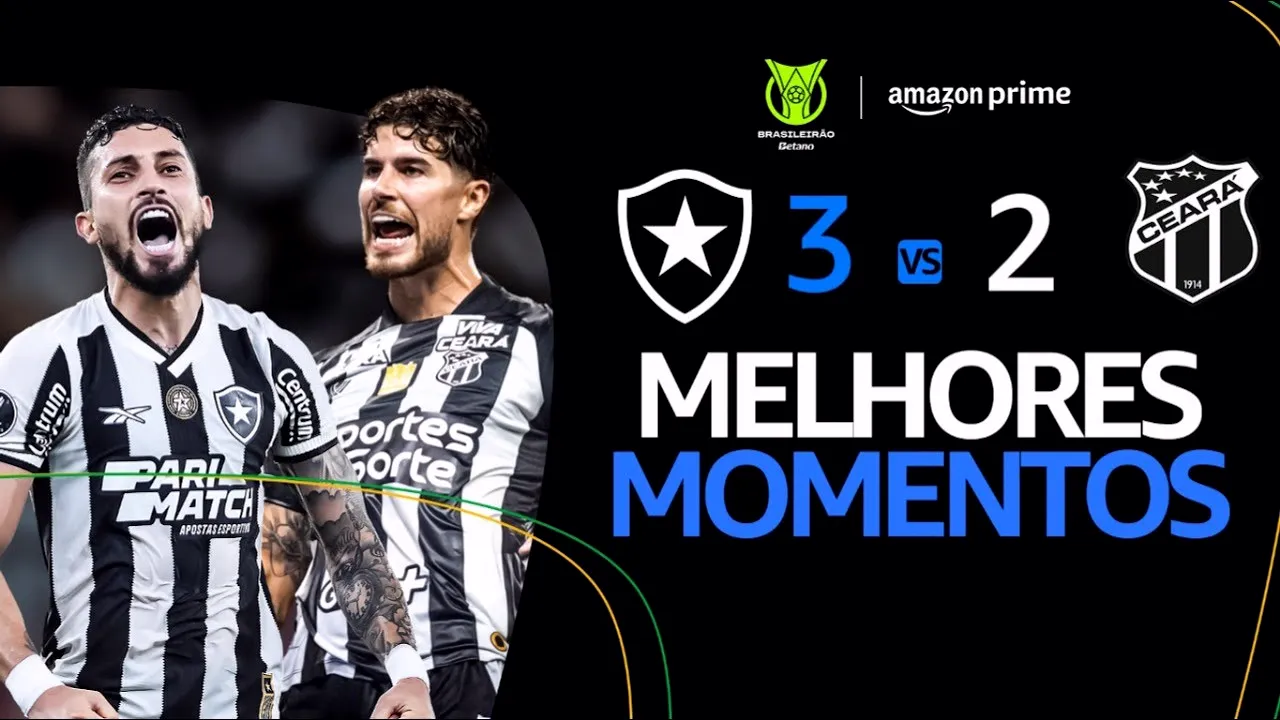 ดวลเดือด! โบตาโฟโก้ อาร์เจ เฉือน ซิเอร่า 3-2 ศึกบราซิล ซีรี่ย์เอ 05/06/2568