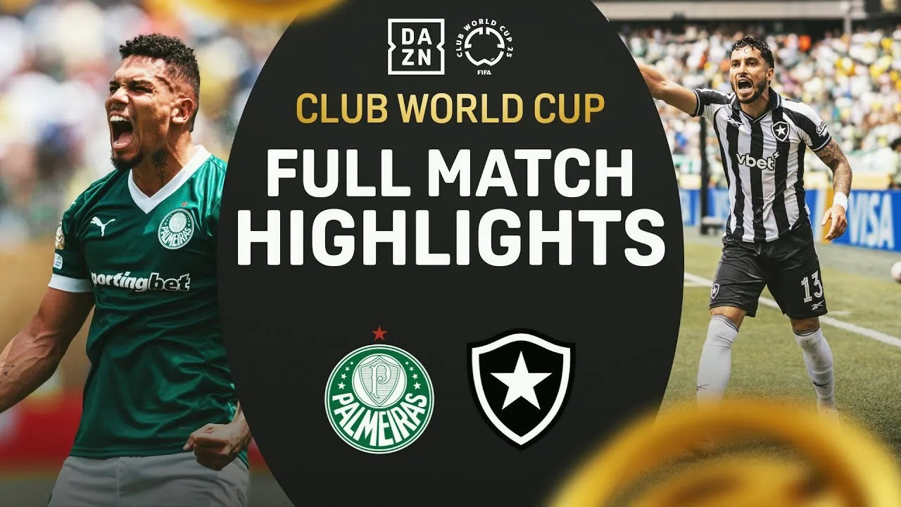 29 มิถุนายน 2568 ไฮไลท์ฟุตบอล พัลไมรัส 1-0 โบตาโฟโก้ อาร์เจ ศึกฟีฟ่า คลับ เวิลด์ คัพ รอบ16ทีมสุดท้าย ถึงเขี่ยตกรอบ