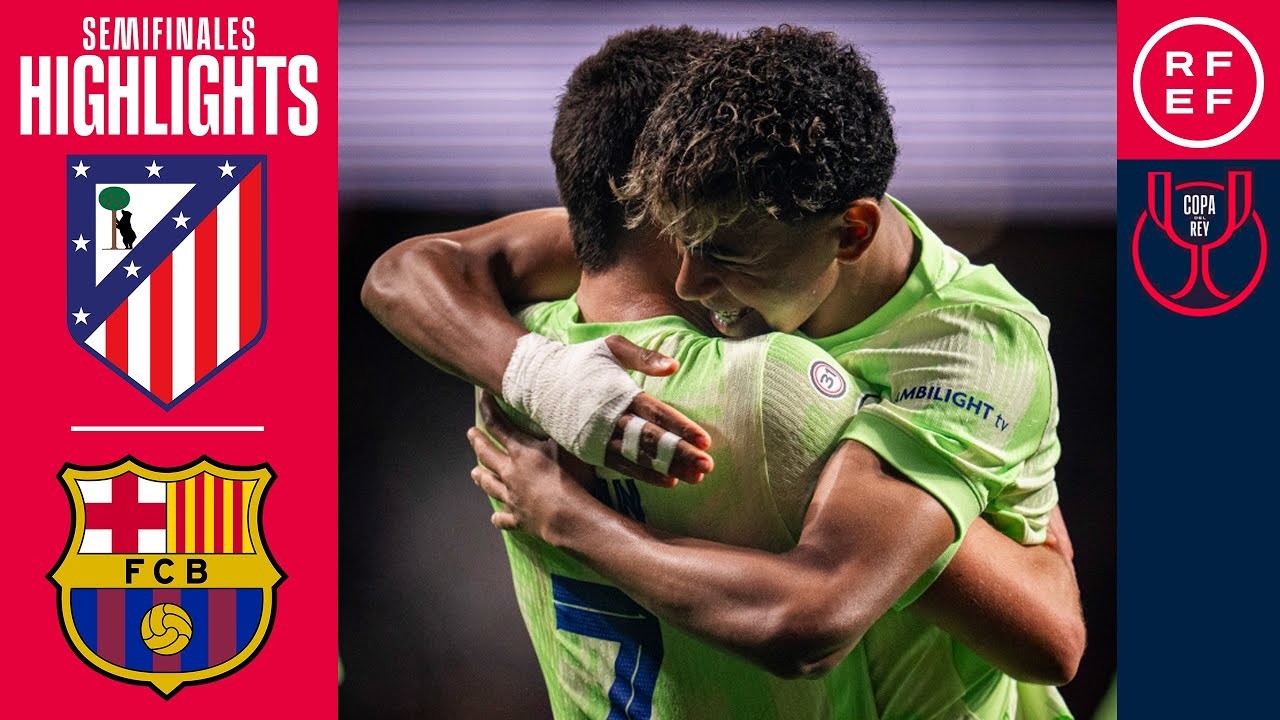 #ไฮไลท์ฟุตบอล [ แอตเลติโก้ มาดริด 0 - 1 บาร์เซโลน่า ] โคปา เดล เรย์ สเปน (รอบรองชนะเลิศ) 2025/3.4.68