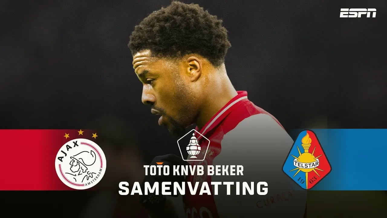 ไฮไลท์ฟุตบอล [ เอสซี เทลสตาร์ 0-2 อาแจ็กซ์ อัมสเตอร์ดัม ] ศึกดัตช์ คัพ เนเธอร์แลนด์ 2024 วันที่ 20 ธันวาคม 2567