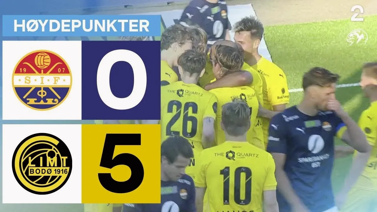 ไฮไลท์ฟุตบอลนอร์เวย์ ทิปเปลีเก้น 2025 : สตรอมก็อดเซ็ท 0-5 โบโด กลิมท์ วันที่ 16 สิงหาคม 2568