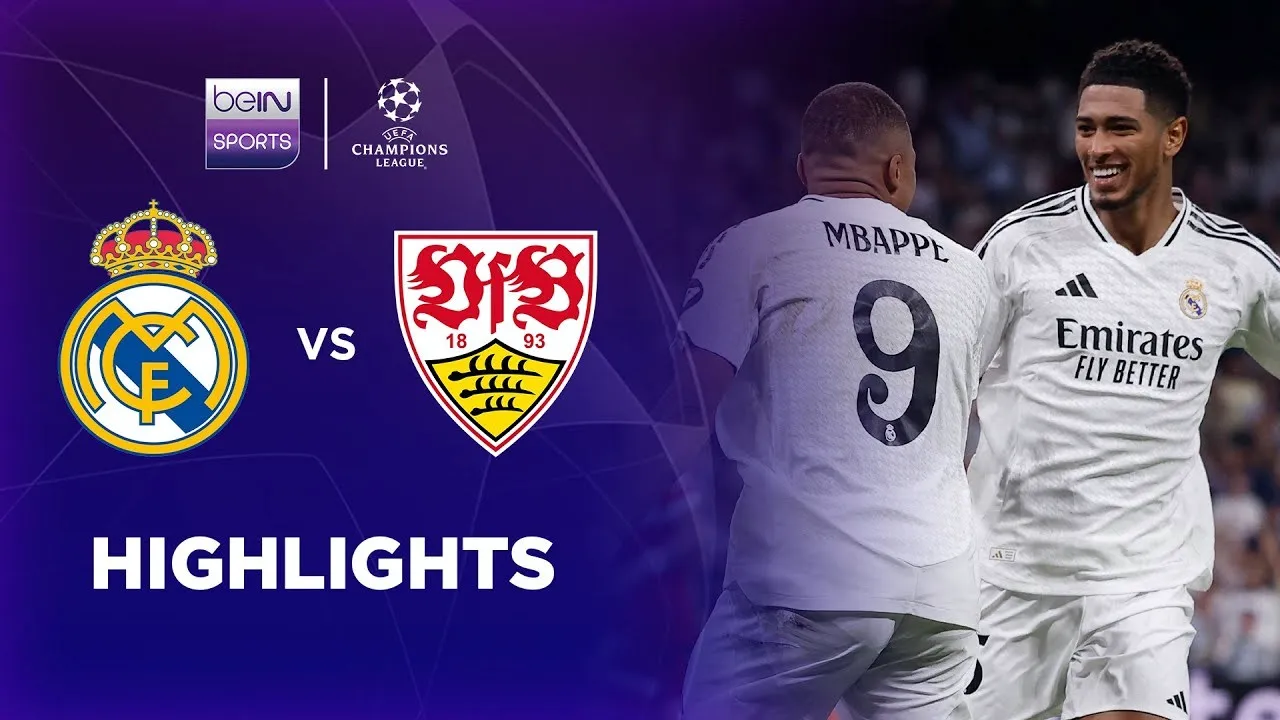 🔴📺 ไฮไลท์บอล UCL 18/09/2567 เรอัล มาดริด ทุบ สตุ๊ตการ์ต 3-1 รอบแบ่งกลุ่ม ยูฟ่า แชมเปี้ยนส์ลีก ศึกสายเลือดราชัน