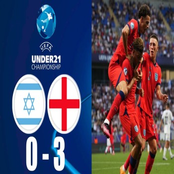 #ไฮไลท์ฟุตบอล [ อิสราเอล(ยู21) 0 - 3 อังกฤษ(ยู21) ] ชิงแชมป์แห่งชาติยุโรป รุ่นอายุไม่เกิน 21ปี (รอบรองชนะเลิศ)