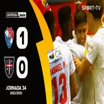 ไฮไลท์ฟุตบอล กิล วิเซนเต้ เชือด คาซ่า เพีย เอซี 1-0 ศึกลีกา ซาเกรส โปรตุเกส ฤดูกาล 2022/23