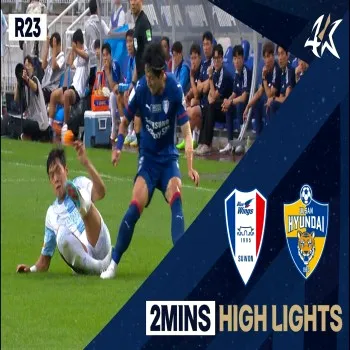 ไฮไลท์ฟุตบอล ซูวอน ซัมซุง บลูวิงส์ พลิกเอาชนะ วุลซาน ฮุนได 3-1 ในศึกเคลีก เกาหลีใต้ 2023