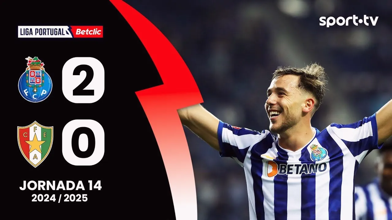 ไฮไลท์ฟุตบอล 17 ธันวาคม 2567 เอฟซี ปอร์โต้ ถล่ม อมาดอร่า 2-0 คว้าชัยในลีกา ซาเกรส โปรตุเกส dooball168hd.com