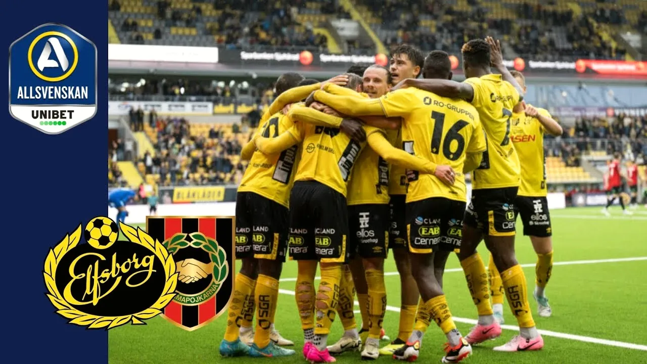 ไฮไลท์ฟุตบอล เอล์ฟส์บอร์ก ถล่ม บรอมมาปอจคาร์น่า 3-0 ในศึกสวีเดน ออลสเวนส์คาน 07/07/2567