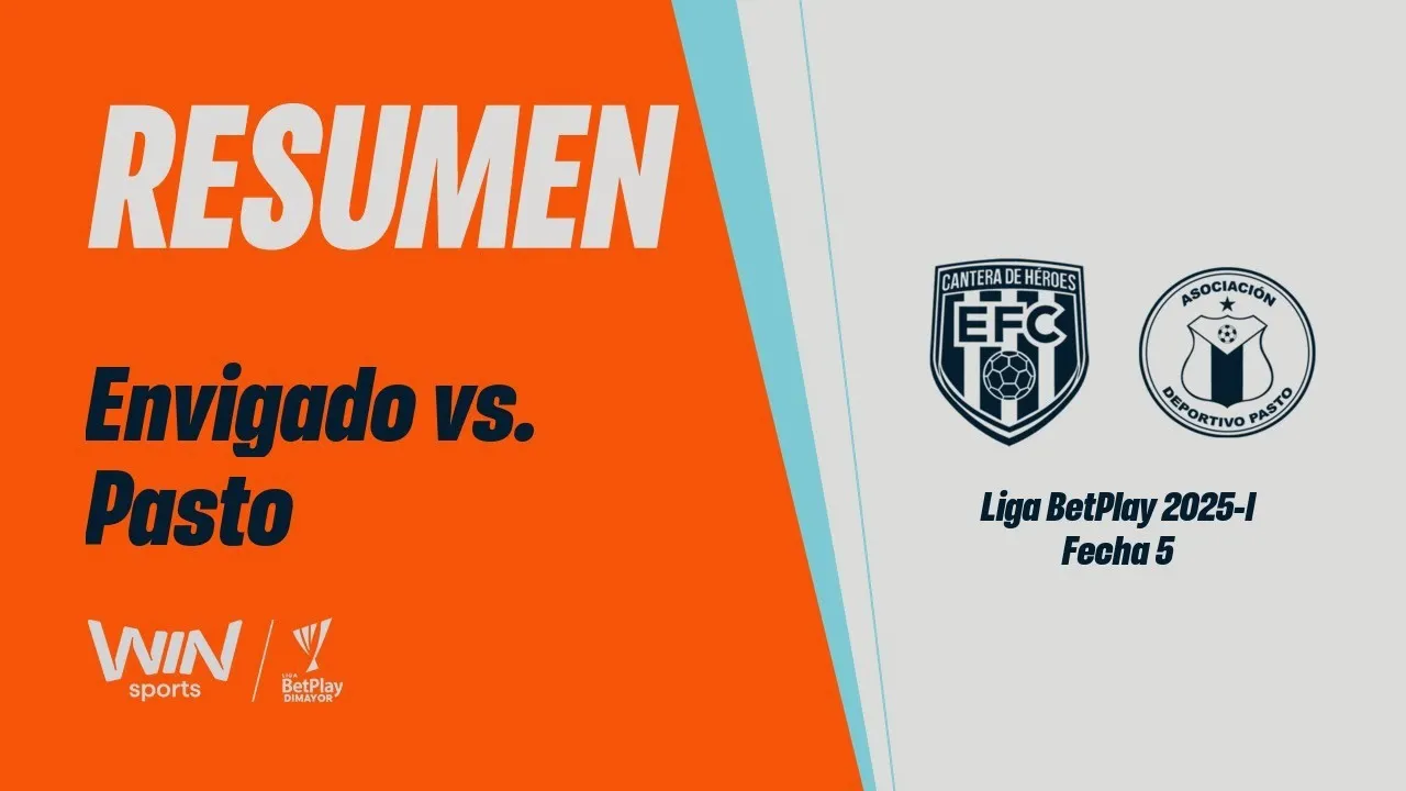ไฮไลท์ฟุตบอลเดปอร์ติโบ ปาสโต้ บุกชนะ เอ็นบิกาโด เอฟซี 1-0 โคลัมเบีย พรีเมร่าเอ ฤดูกาล 2025/18 กุมภาพันธ์ 2568