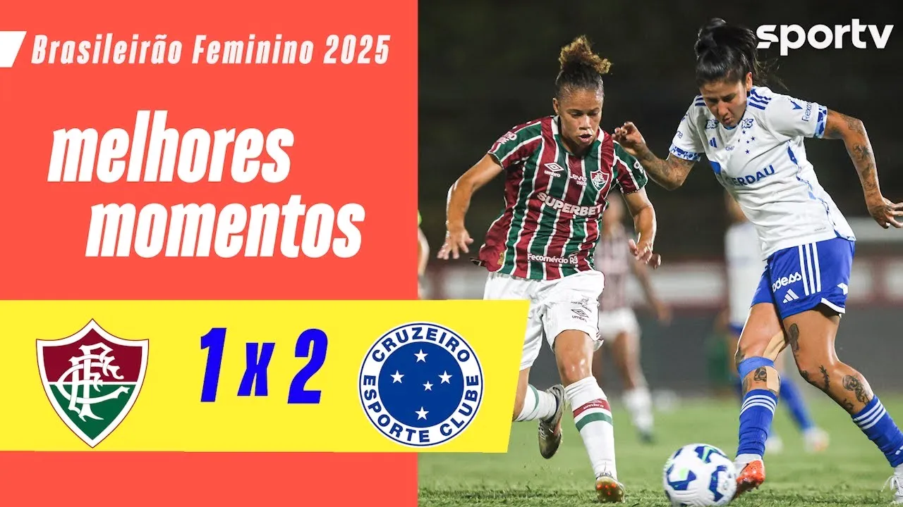 ไฮไลท์ฟุตบอล บราซิเลียโร โวเมน 2025 ฟลูมิเนนเซ่หญิง 1-2 ครูไซโร่หญิง วันที่ 27 มีนาคม 2568 สยบโฮสต์หงายท้อง dooball168hd.com