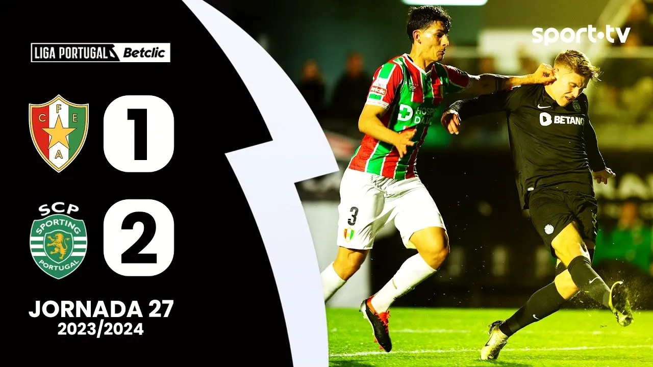 ไฮไลท์ฟุตบอลลีกา ซาเกรส โปรตุเกส 30/03/2567 อมาดอร่า 1-2 สปอร์ติ้ง ลิสบอน เปิดเกมรุกสนุกครบจบในศาสตร์ลูกหนัง