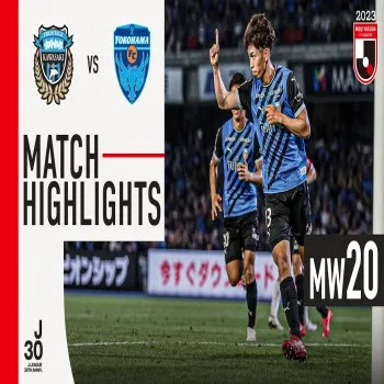 dooball168hd.com ขอเสนอไฮไลท์บอล ศึกเจลีกญี่ปุ่น คาวาซากิ ฟรอนตาเล่ ถล่ม โยโกฮาม่า เอฟซี ขาดลอย 3-0