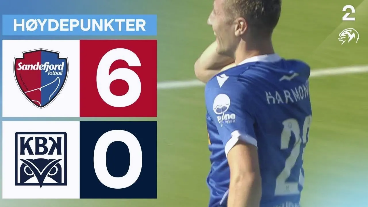 ไฮไลท์ฟุตบอล 21/07/2568 ซานเดฟยอร์ด ถล่ม คริสเตียนซุนด์ 6-0 ทิปเปลีเก้น นอร์เวย์ 2025 สุดเดือดไม่พลาดชม dooball168hd.com