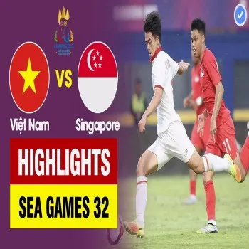 dooball168hd.com เปิดไฮไลท์ศึกฟุตบอลชายซีเกมส์ 2023 เกมเดือดเวียดนามบุกเชือดสิงคโปร์ขาดลอย 3-1