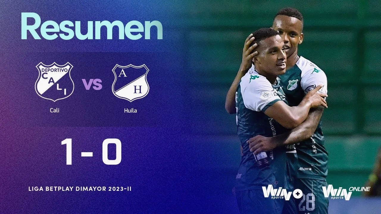 ไฮไลท์ฟุตบอลเดปอร์ติโว กาลี เฉือนชนะแอตเลติโก้ ฮิวล่า 1-0 ศึกโคลอมเบีย พรีเมร่าเอ ฤดูกาล 2023 วันที่ 15 กันยายน 2566