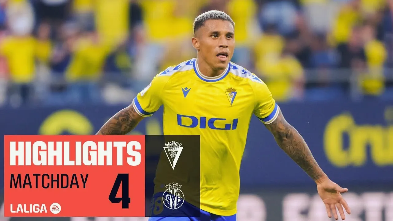 คาดิส 1-0! พลิกแซงบียาร์เรอัล 3-1 ลาลีก้าสเปน เปิดบ้านเด็ดขาดคว้าชัยสุดมันส์