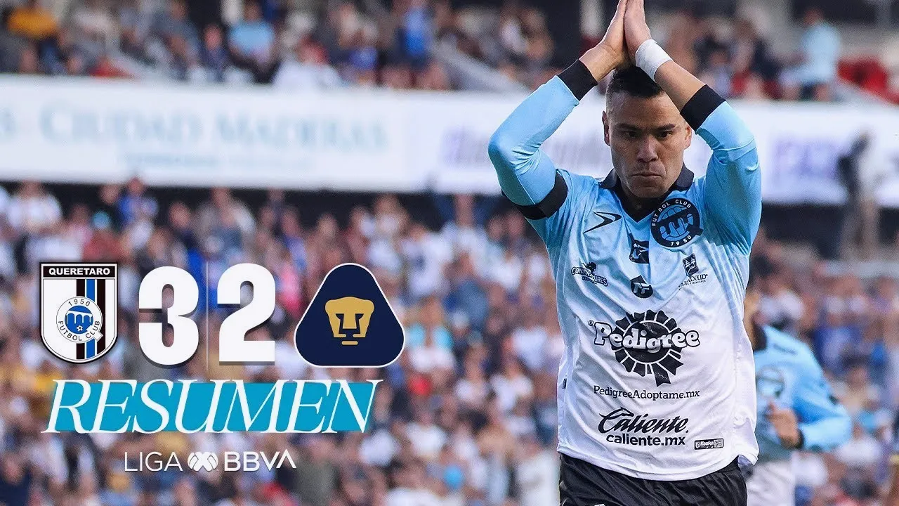 ไฮไลท์ฟุตบอล กัวเรตาโร่ เอฟซี ชนะ พูมาส ยูนัม 3-2 ศึกเม็กซิโก พรีเมร่า ดิวิชั่น 2025 วันที่ 20 มกราคม 2568