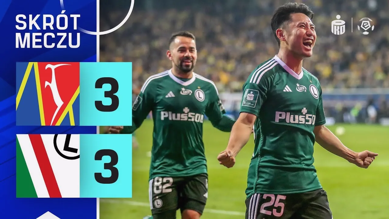 ไฮไลท์ฟุตบอล มอเตอร์ รูบิน เสมอ ลีเกีย วอร์ซอว์ 3-3 ศึกโปแลนด์ เอ็คสตรัคลาซ่า 11/03/2568