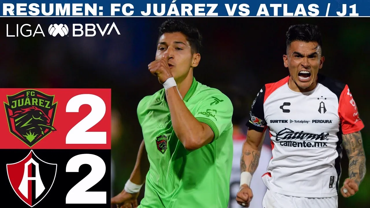 ไฮไลท์บอลลีกเม็กซิโก พรีเมร่า ดิวิชั่น เสมอขาดลอย เอฟซี ฮัวเรซ 2-2 อัตลาส วันที่ 06/07/2567 ที่สนามแข่งสุดมันส์