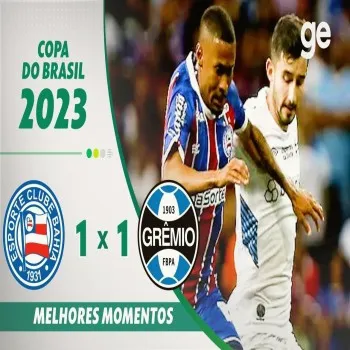 ไฮไลท์ฟุตบอลบาเฮีย บีเอ เสมอ 1-1 กับเกรมิโอ้ ปอร์โต้ ในศึกบราซิลคัพ 2023 ชมไฮไลท์และวิเคราะห์เกมสุดมันจาก dooball168hd.com