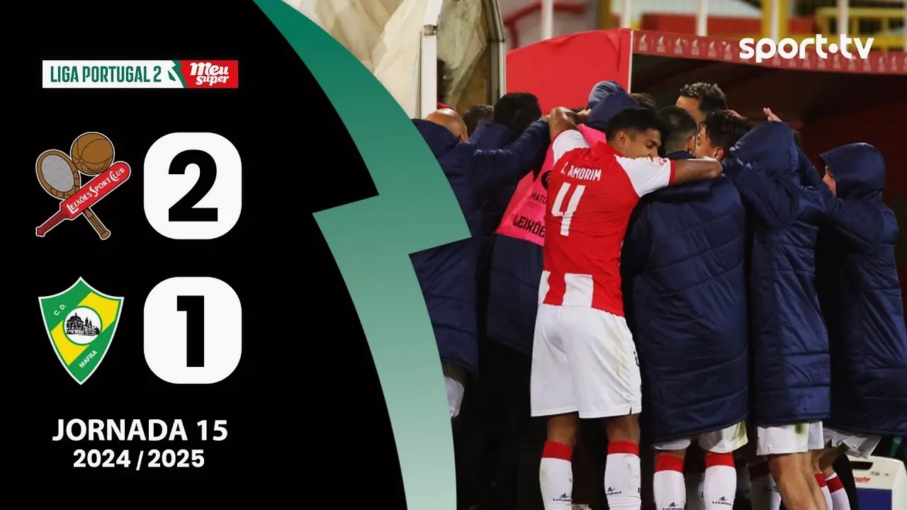 ไฮไลท์บอล 21 ธันวาคม 2567 ไลซอส ชนะ ซีดี มาฟรา 2-1 ศึกฟุตบอลโปรตุเกส ดิวิชั่น2