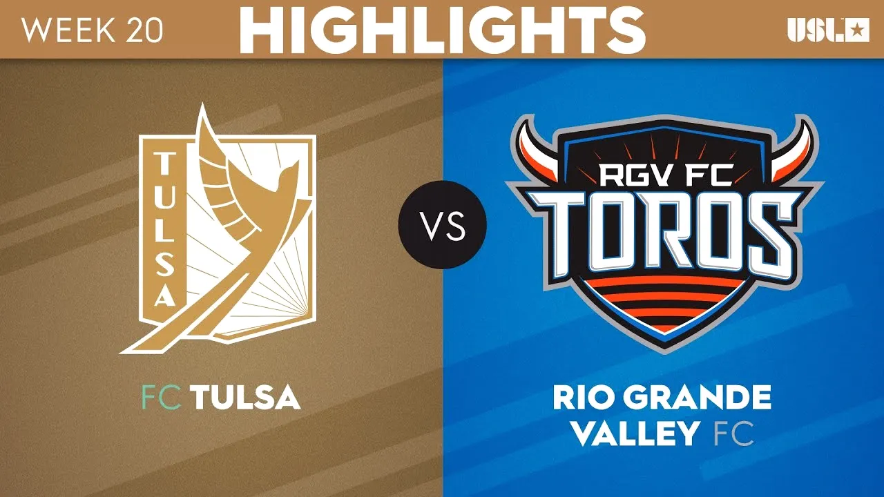 ไฮไลท์ฟุตบอลทัลซ่า รัฟเนค เฉือนชนะริโอแกรนด์วัลเล่ย์ 2-1 ศึก USL แชมเปี้ยนชิพ 2023