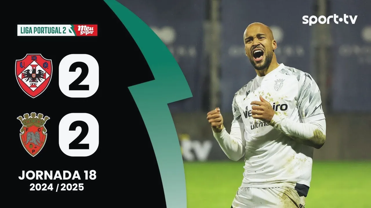 ไฮไลท์ฟุตบอล โอลิเวียเร็นเซ่ เสมอ เปนาฟิลด์ 2-2 โปรตุเกส ดิวิชั่น 2 21 มกราคม 2568 dooball168hd.com