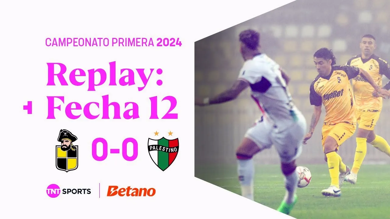 ไฮไลท์ฟุตบอล ชิลี พรีเมร่า ดิวิชั่น 2024 เสมอสนั่นสนาม โกคิมโบ ยูนิโด 0-0 ปาเลสติโน่ 07/06/2567