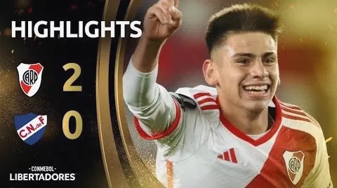 ไฮไลท์โคปาลิเบอร์ตาดอเรส 2024 ริเวอร์เพลทชนะเนซิออนแนล มอนเตวิเดโอ 2-0 ศึกหนัก 12/04/2567 บอลเดือดจาก dooball168hd.com