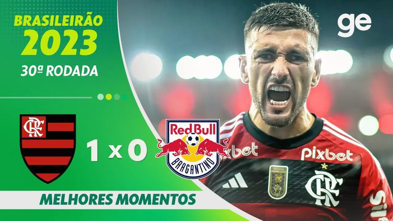 ไฮไลท์ฟุตบอล บราซิล ซีรี่ย์เอ 2023 ฟลาเมงโก้ เฉือนบรากันติโน้ 1-0 24 พฤศจิกายน 2566