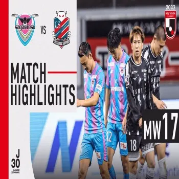 ดูไฮไลท์ สากัน โตสู เสมอ คอนซาโดเล ซัปโปโร 1-1 ศึกเจลีก 2023 ที่ dooball168hd.com