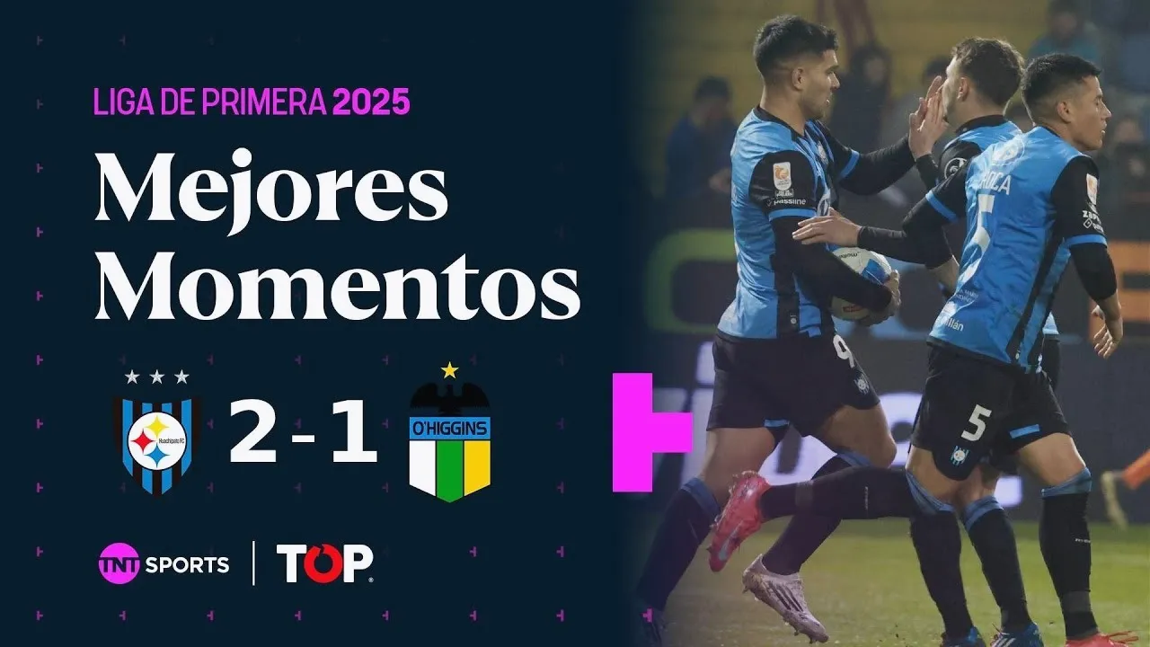 22/07/2568 ไฮไลท์ ชิลี พรีเมร่า ดิวิชั่น 2025 ฮัวชิปาโต้ เฉือน โอ ฮิกกิ้นส์ 2-1 เกมเดือดไม่พลาดดูลูกตาข่ายครบทุกประตูที่ dooball168hd.com