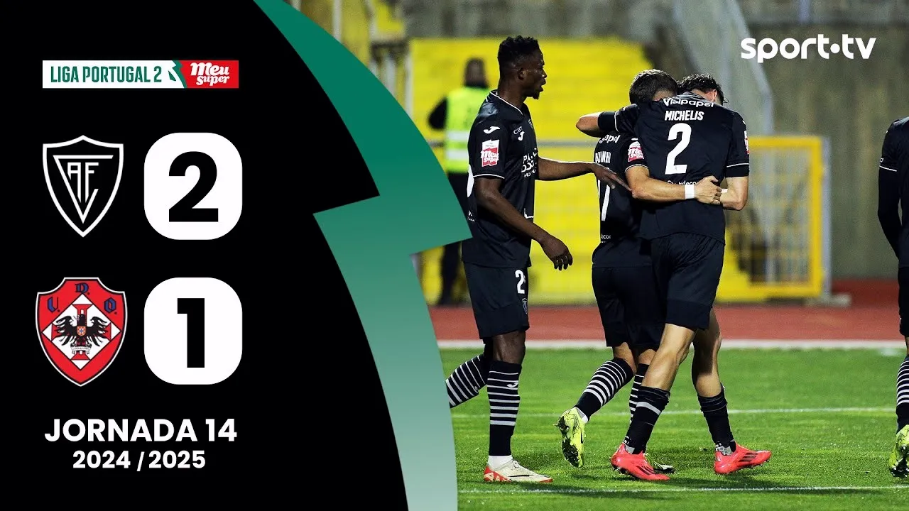 ไฮไลท์ฟุตบอล อคาเดมีโค วิสุ เฉือนชนะ โอลิเวียร์เร็นเซ่ 2-1 โปรตุเกส ดิวิชั่น2 ฤดูกาล2024 17/12/2567