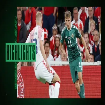ไฮไลท์ฟุตบอลเดนมาร์ก เฉือนไอร์แลนด์เหนือ 1-0 คว้าชัยศึกยูโร 2024 รอบคัดเลือก สุดมันส์