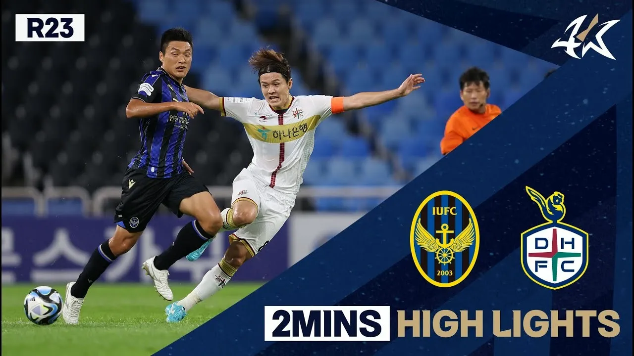 dooball168hd.com ชมไฮไลท์ เคลีก เกาหลีใต้ อินชอน ยูไนเต็ด เอาชนะ แทจอน ซิติเซน 2-0 คว้าสามแต้ม