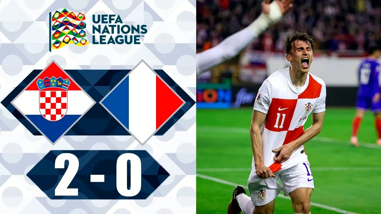 ครบเครื่องไฮไลท์ฟุตบอล! โครเอเชีย เฉือน ฝรั่งเศส 2-0 ศึกยูฟ่า เนชั่นส์ ลีก วันที่ 21 มีนาคม 2568 สุดมันครบทุกประตูทาง dooball168hd.com