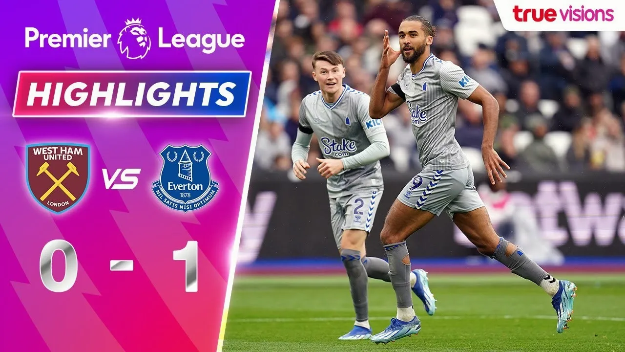 ไฮไลท์ฟุตบอล เอฟเวอร์ตัน บุกเฉือน เวสต์แฮม ยูไนเต็ด 1-0 พรีเมียร์ลีก อังกฤษ 30 ตุลาคม 2566 dooball168hd.com